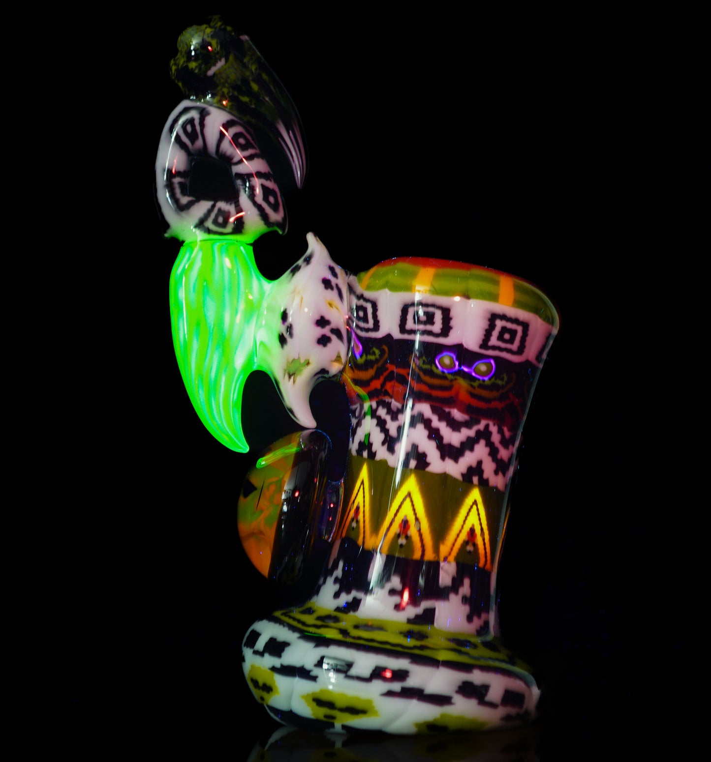 18mm Rasta UV 2-In-1 Bubbler / Rig