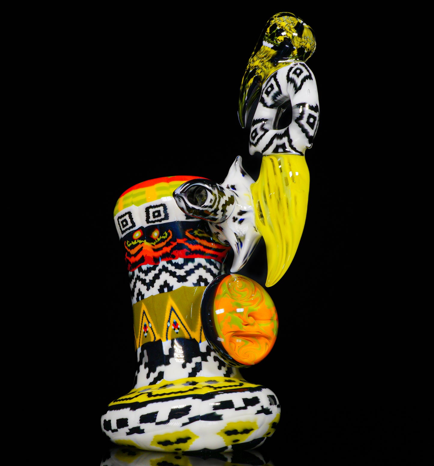 18mm Rasta UV 2-In-1 Bubbler / Rig