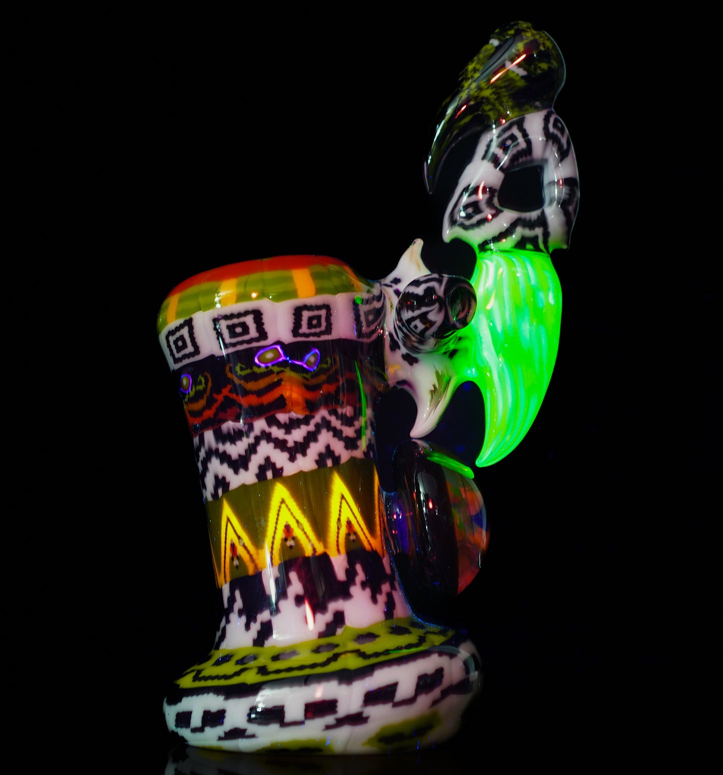 18mm Rasta UV 2-In-1 Bubbler / Rig