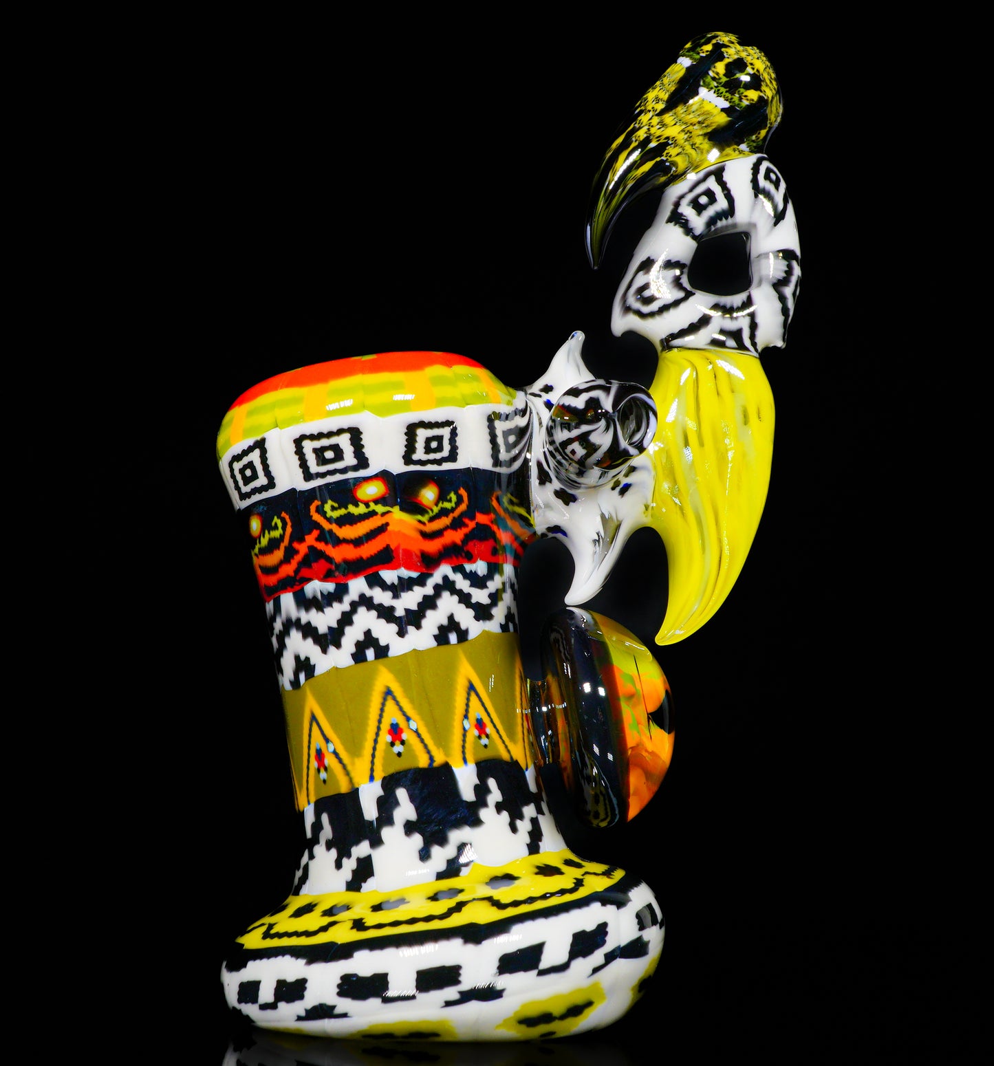 18mm Rasta UV 2-In-1 Bubbler / Rig