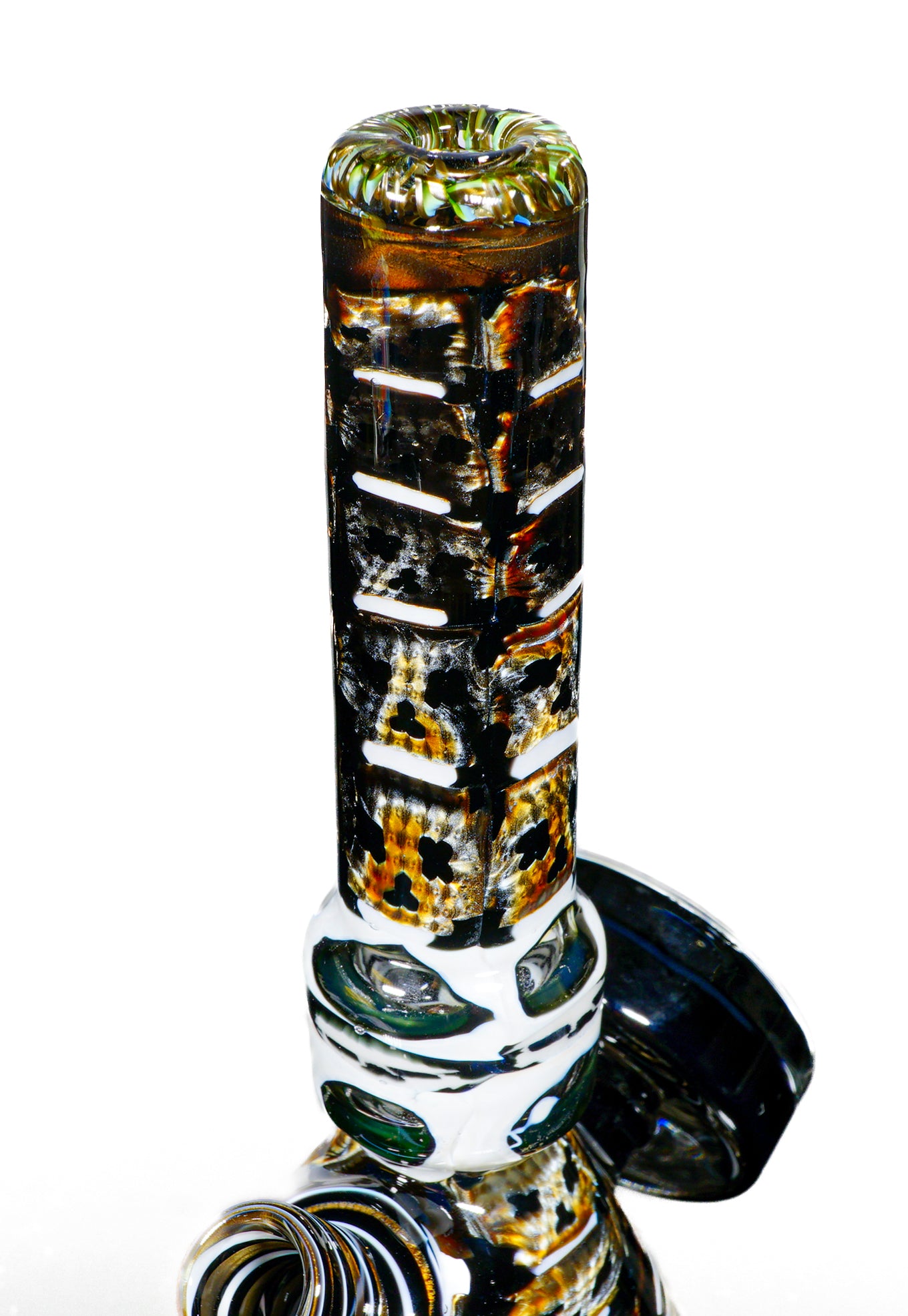 Electrum Skull Beaker Tube