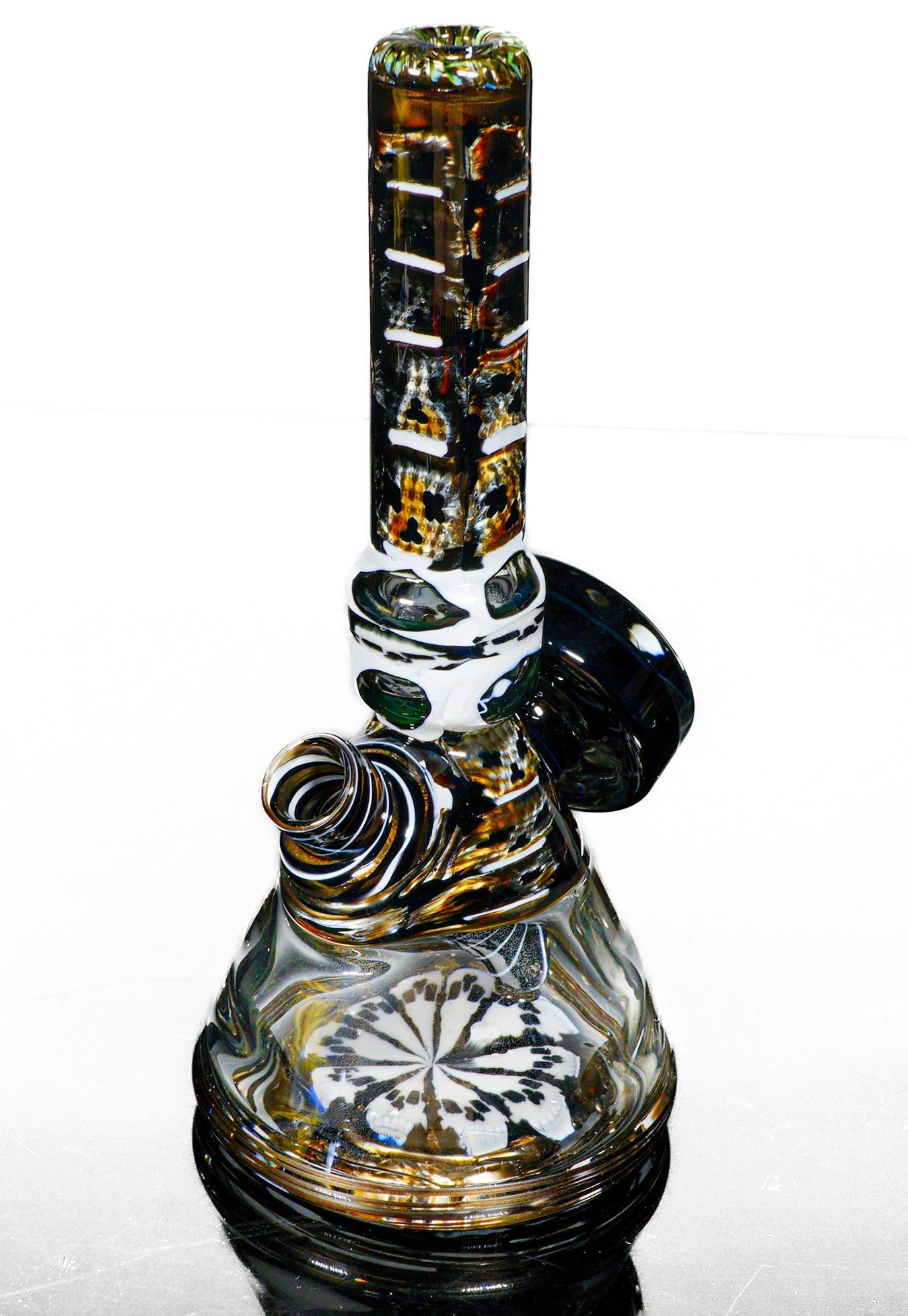 Electrum Skull Beaker Tube