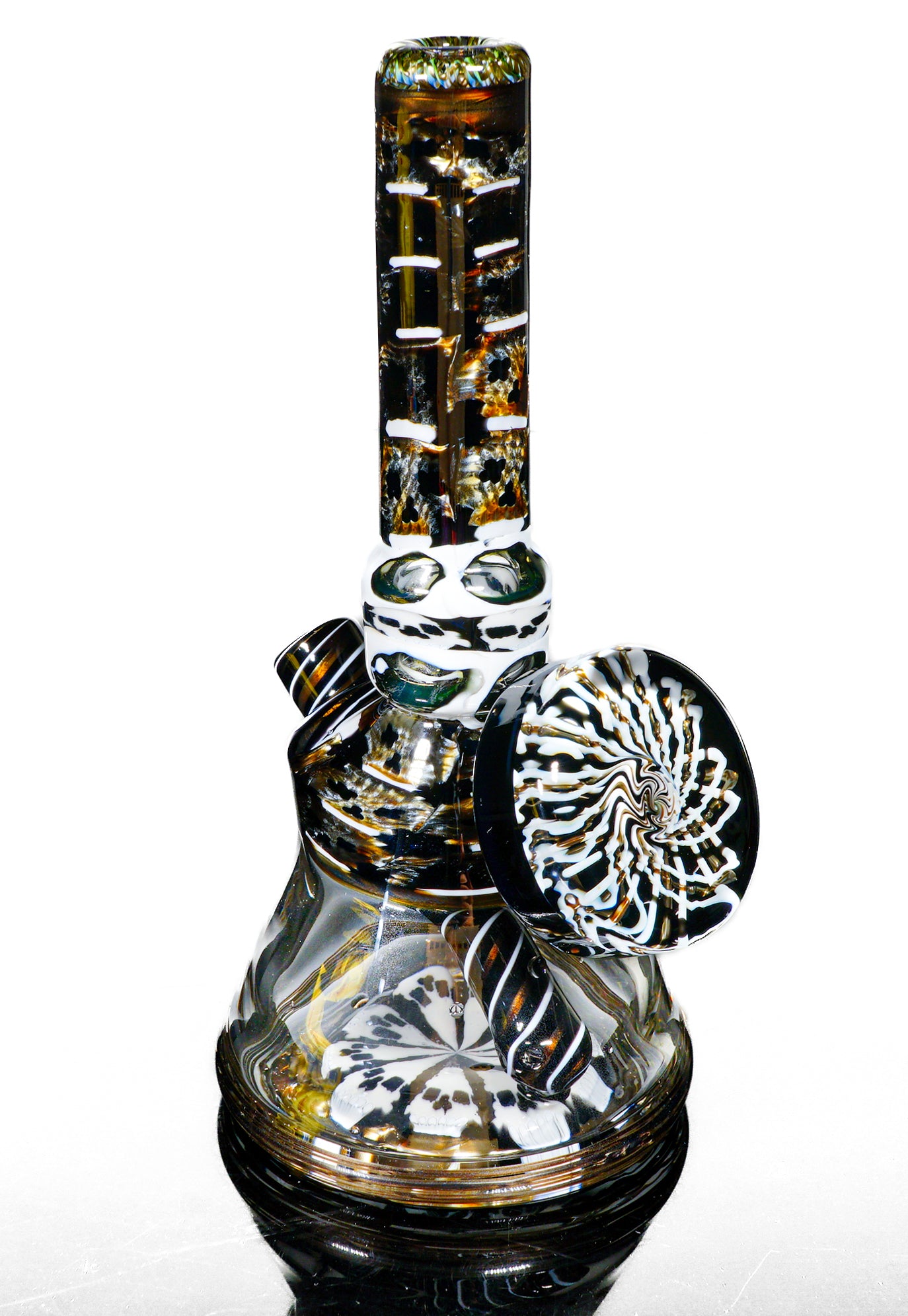 Electrum Skull Beaker Tube