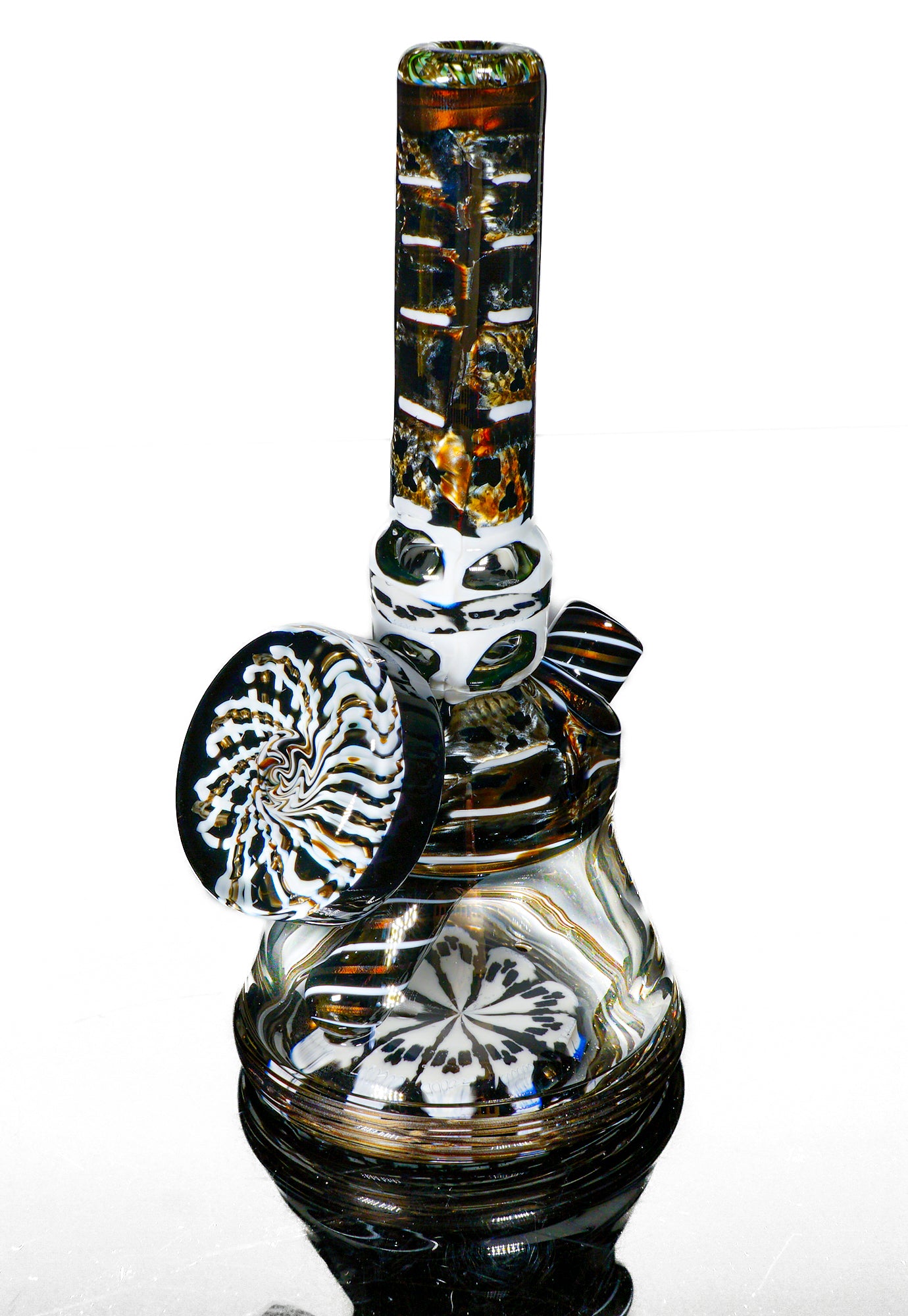 Electrum Skull Beaker Tube