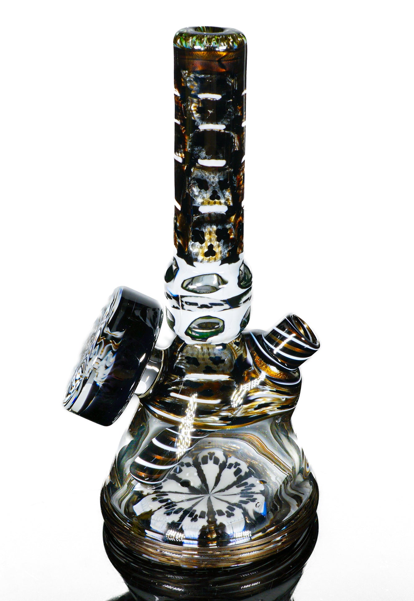 Electrum Skull Beaker Tube