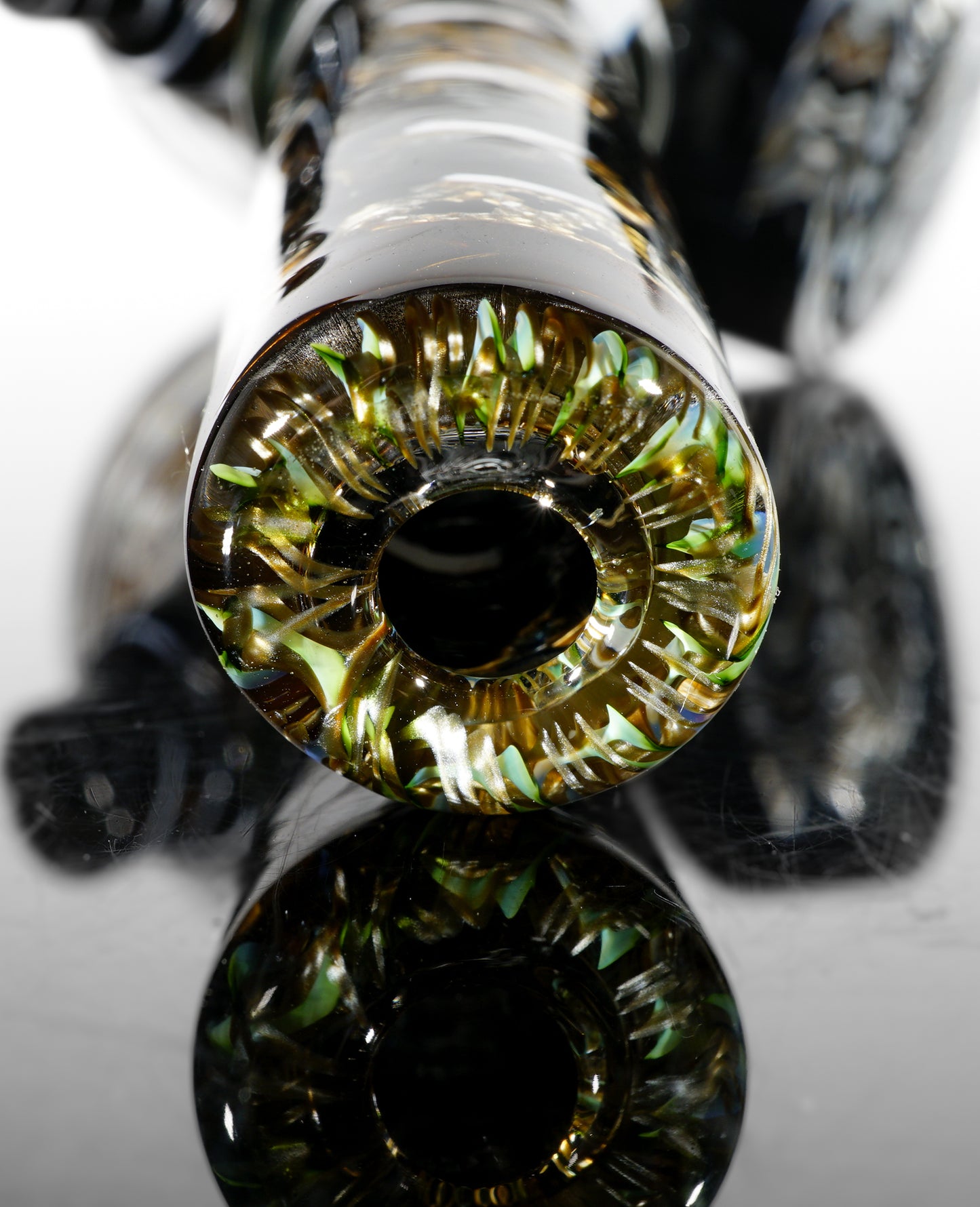 Electrum Skull Beaker Tube