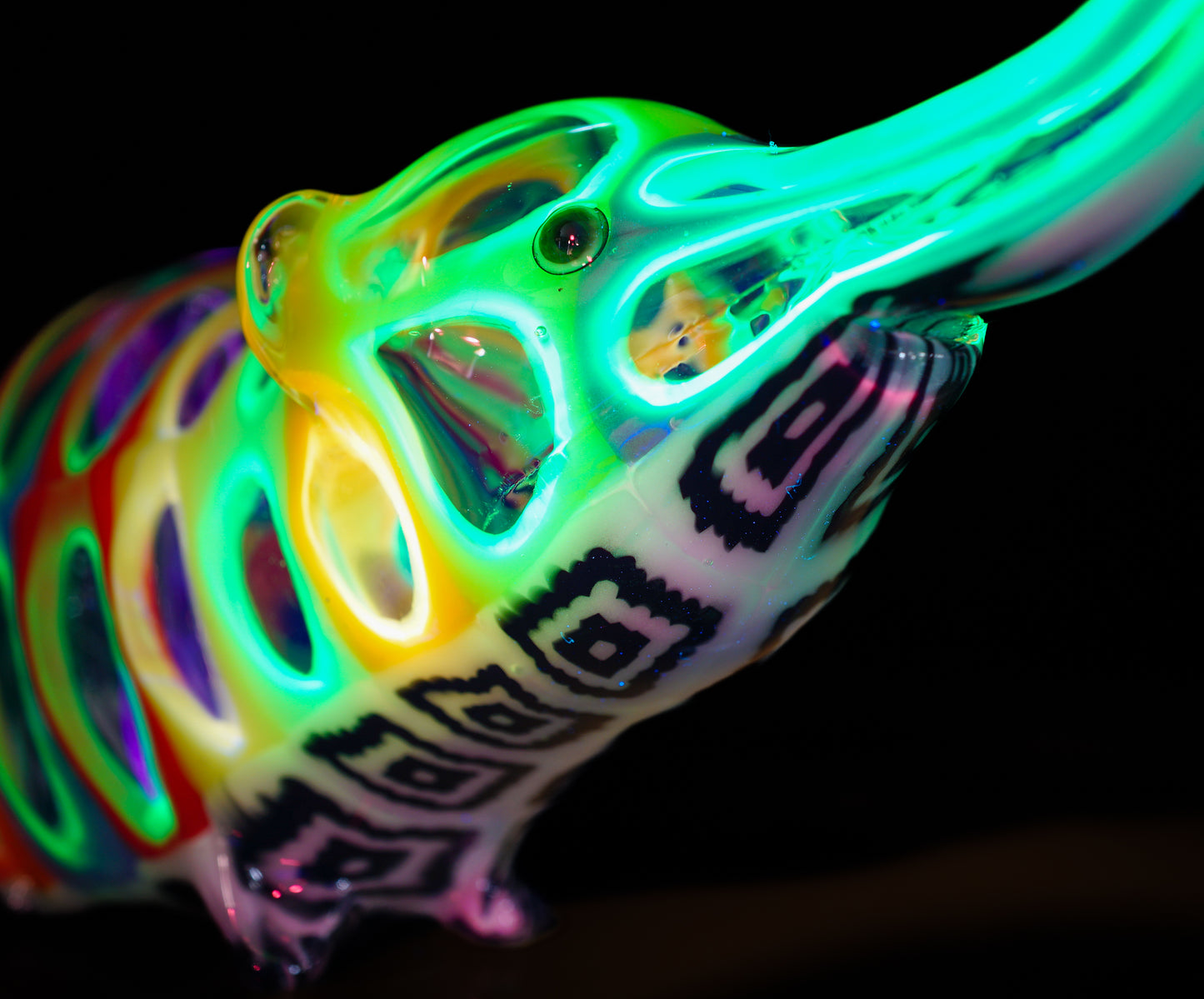 "Nancy" UV Rainbow Chip Shrew