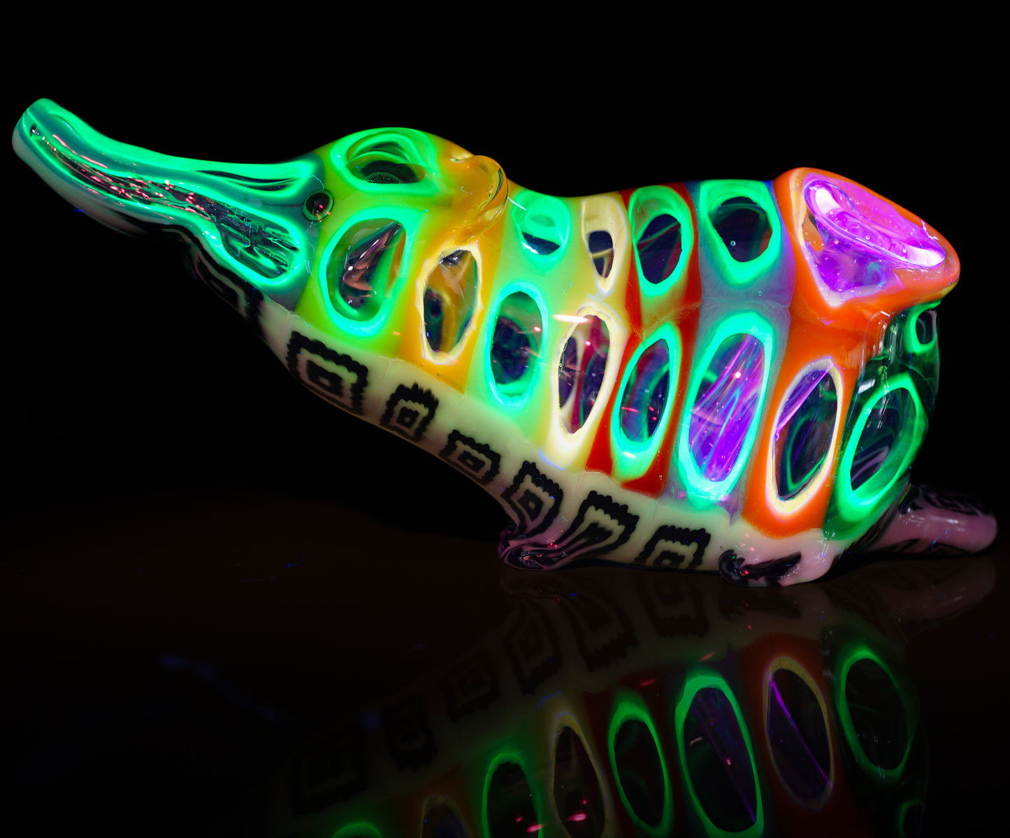 "Nancy" UV Rainbow Chip Shrew