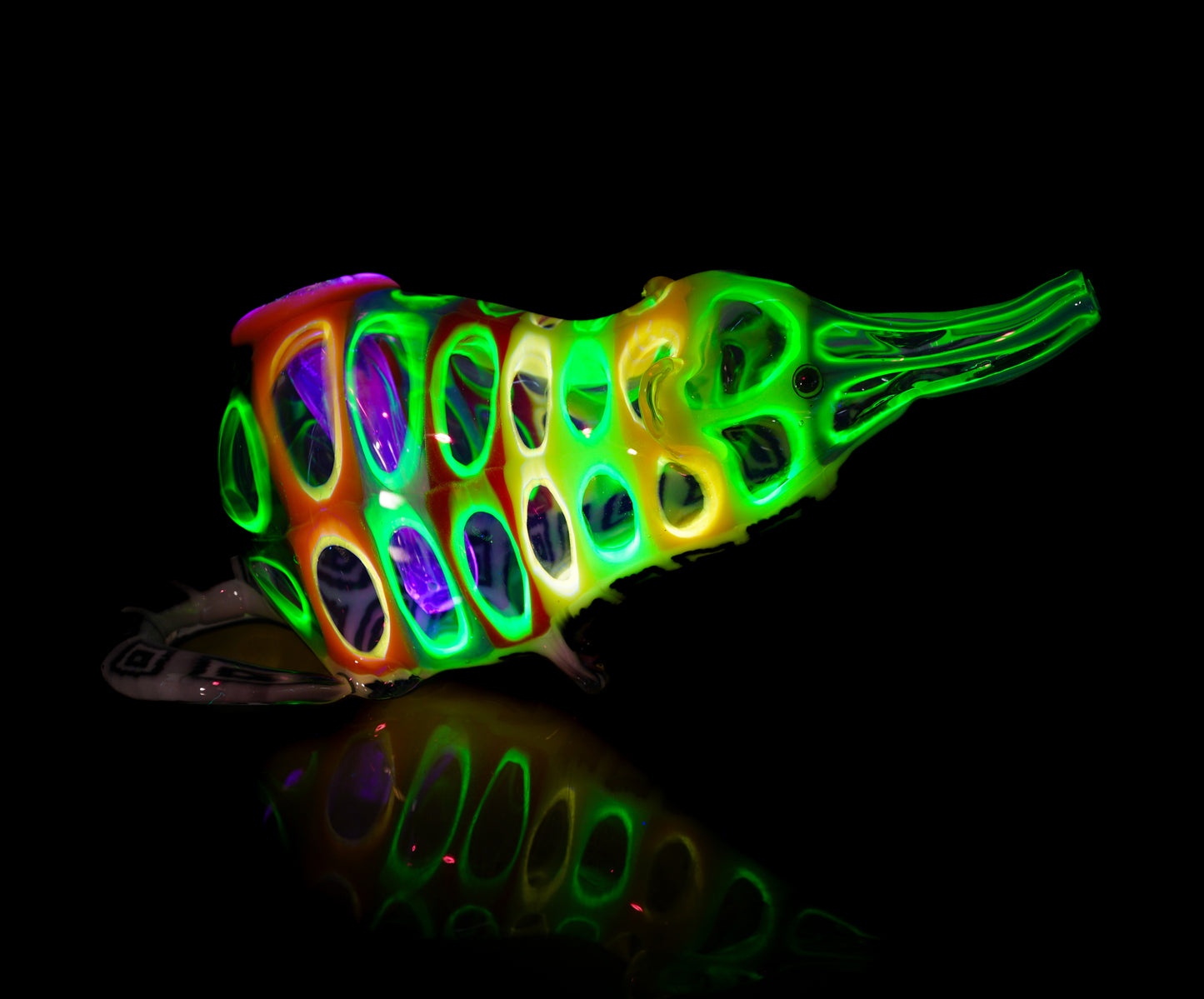 "Nancy" UV Rainbow Chip Shrew