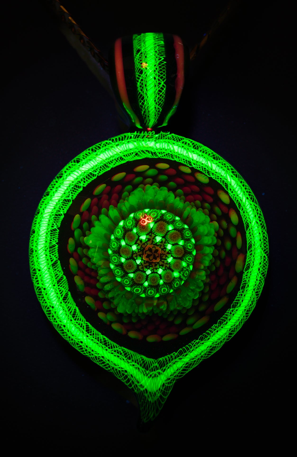 UV Star Mandala Pendant