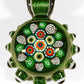 Murrine and Dot Stack Pendant