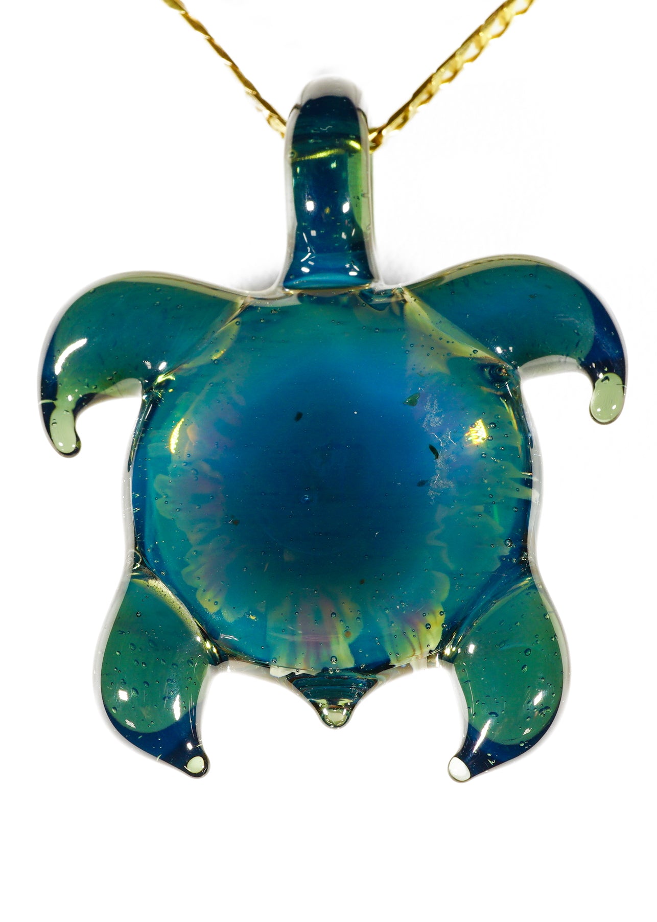 UV Murrine Turtle Pendant