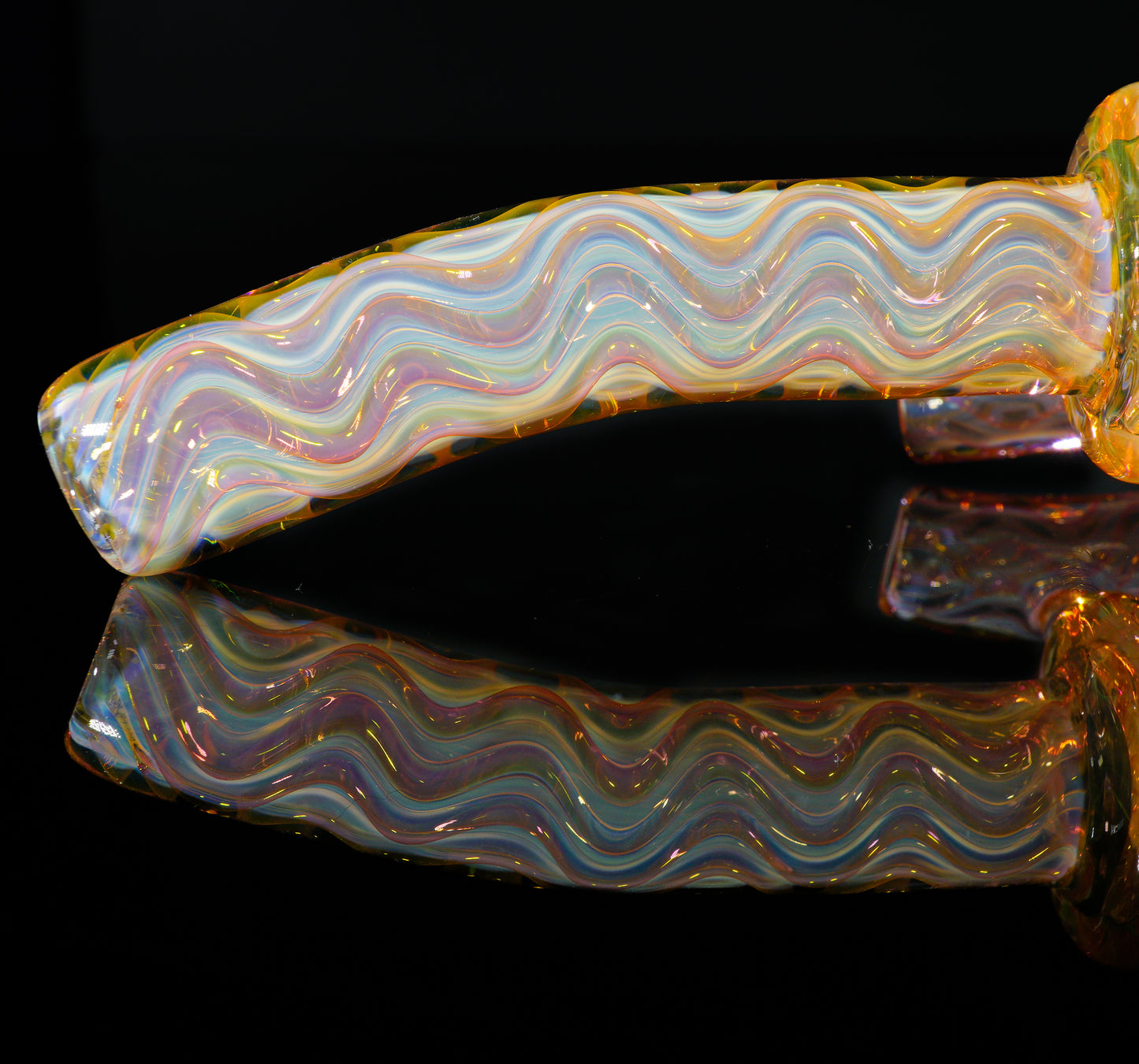 Faceted Fume Peace Pipe