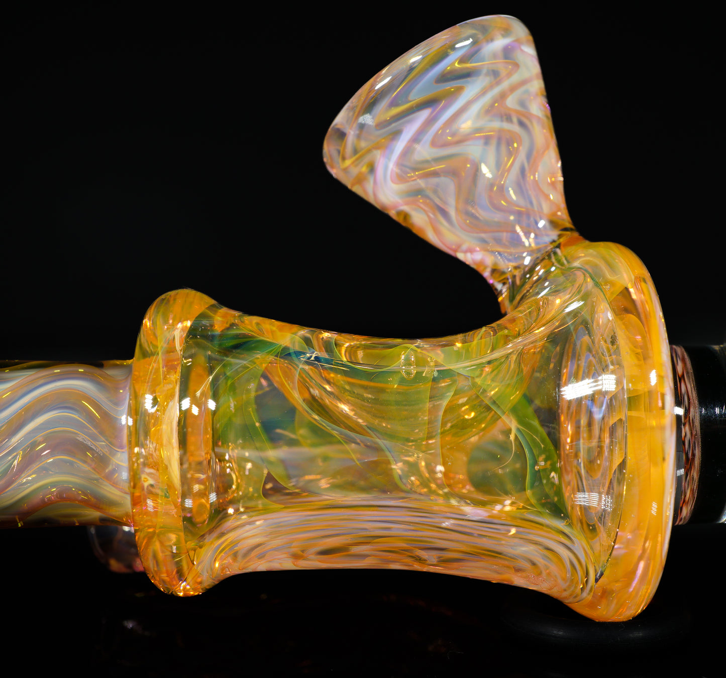 Faceted Fume Peace Pipe