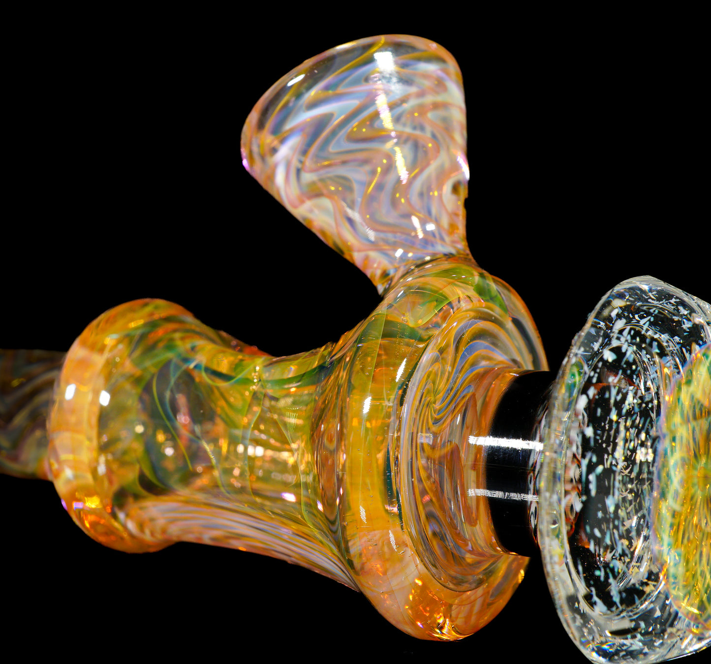 Faceted Fume Peace Pipe