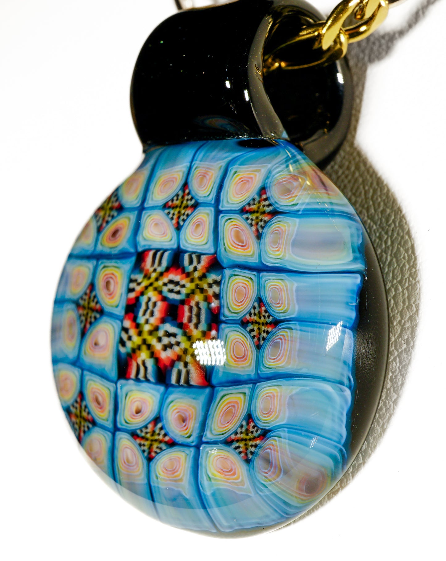 Murrine Round Pendant