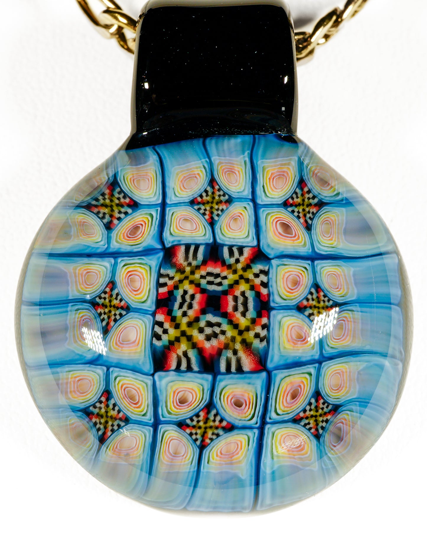 Murrine Round Pendant