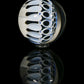 Black and Blue Dotstack Slurper Marble (24mm)