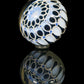 Black and Blue Dotstack Slurper Marble (24mm)