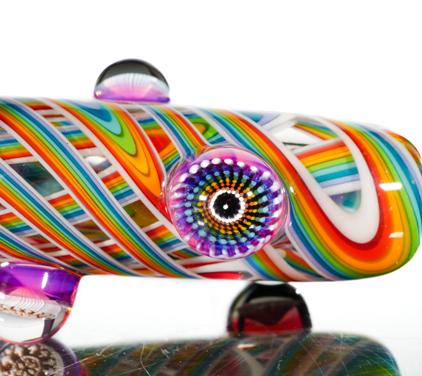 UV Rainbow and Mandala Milli Chillum