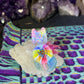 Rainbow UV Bird Opal Mini Pendant