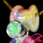 Rainbow UV Bird Opal Mini Pendant