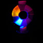 UV Pastel Rainbow Pinwheel Bird Pivot Tip