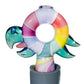 UV Pastel Rainbow Pinwheel Bird Pivot Tip