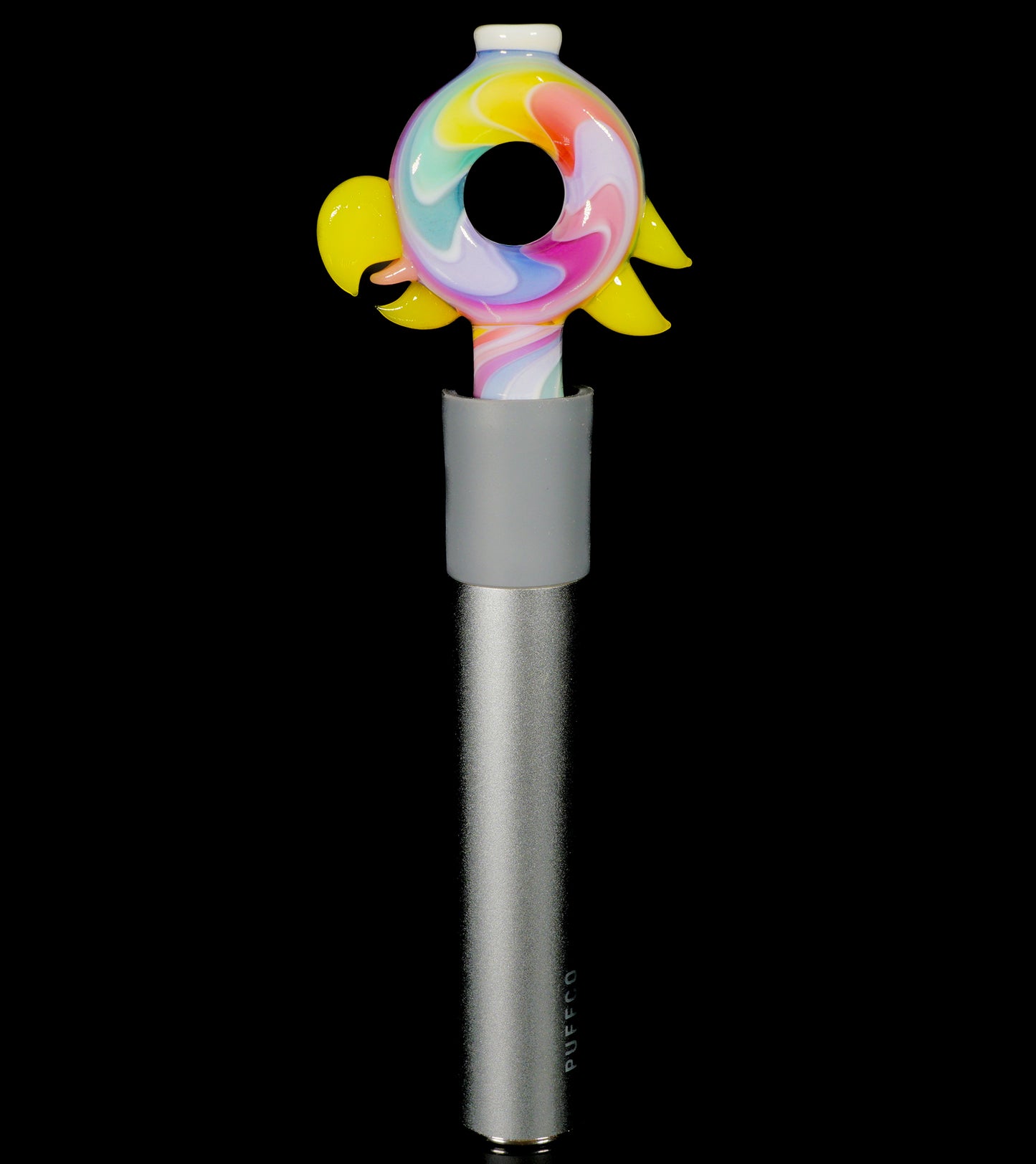 UV Pastel Rainbow Wigwag Bird Pivot Tip