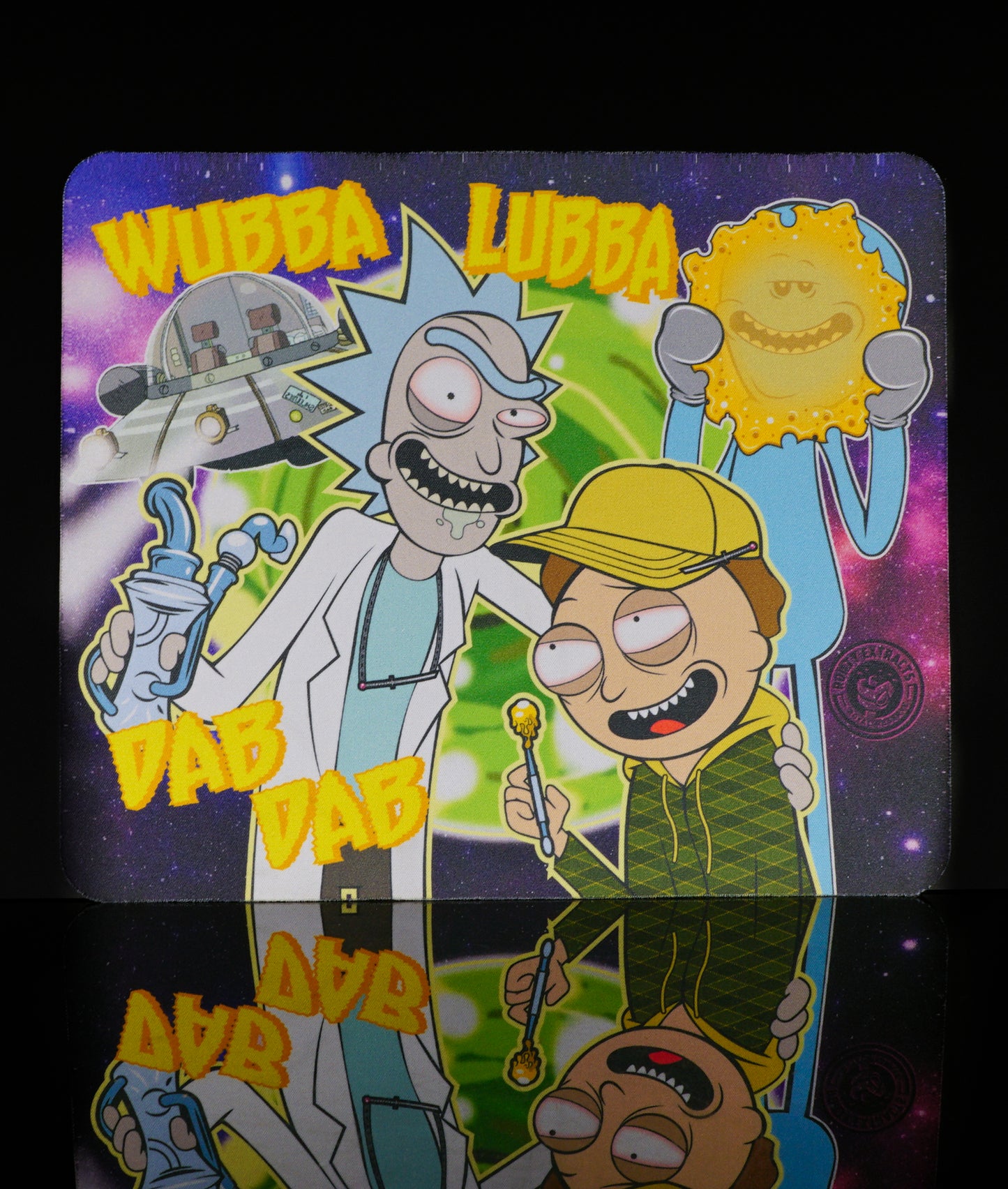 Rick and Morty Wubba Lubba Dab Dab Mat