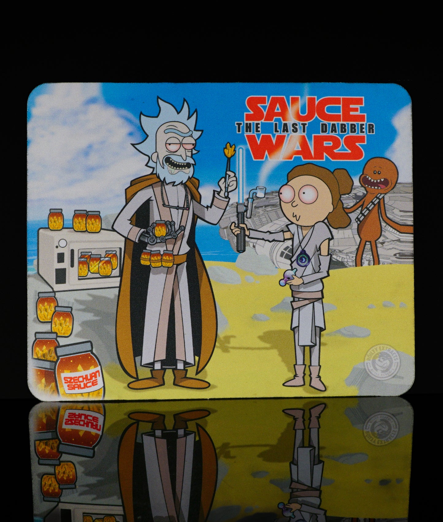 Sauce Wars Rick and Morty Mat