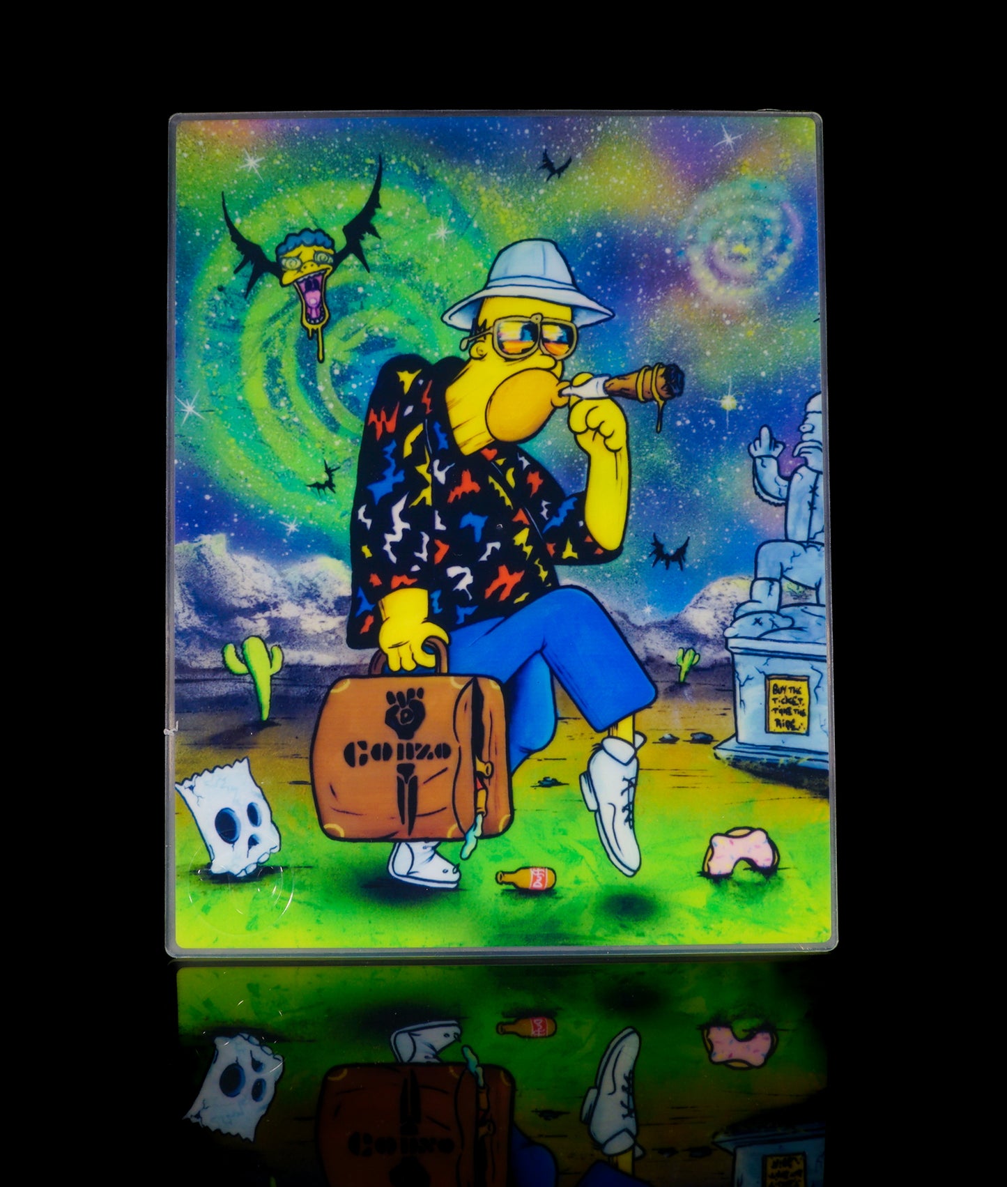 Fear and Loathing Simpsons Oil Slick