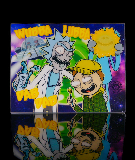 Rick and Morty Wubba Lubba Dab Dab Oil Slick