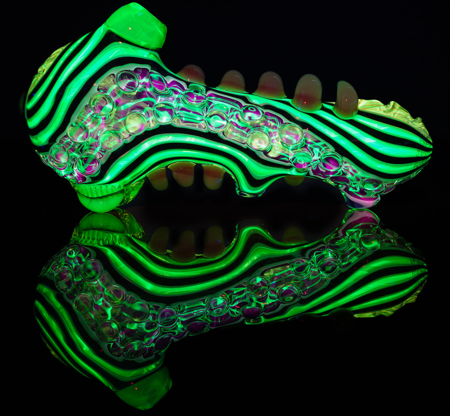 Black, White and Multi-UV Millie Creature Spoon