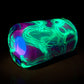 Large UV Scribble Tech Crushed Opal Bead no.2