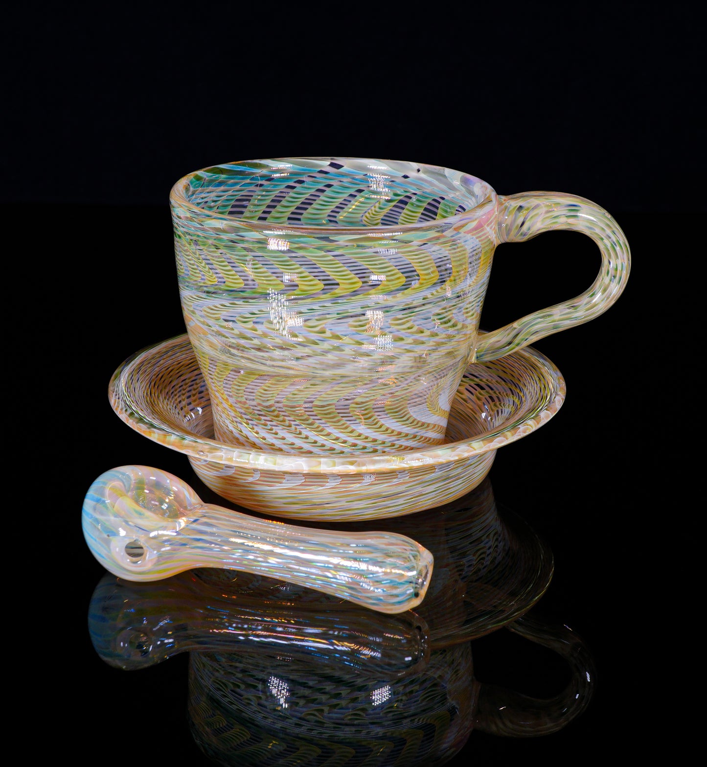 Fumicello Wrap and Rake Tea Cup Set