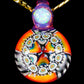 Gold Ruby Crushed Opal Milli Mini Pendant