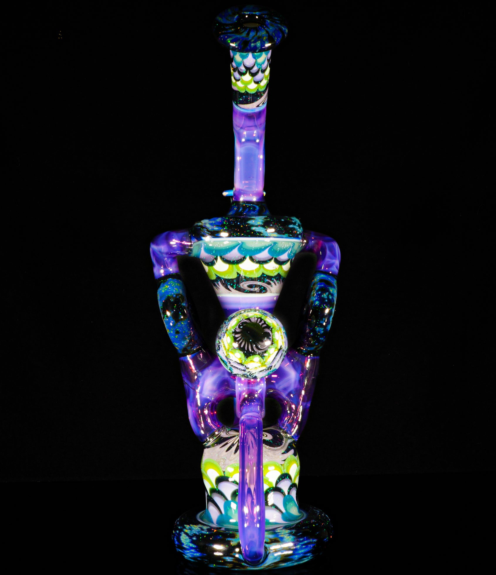 Crushed Opal Space Fume and Dotstack Trident Recycler – H. Hawaii